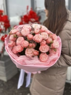 Пионовидные кустовые розы 1